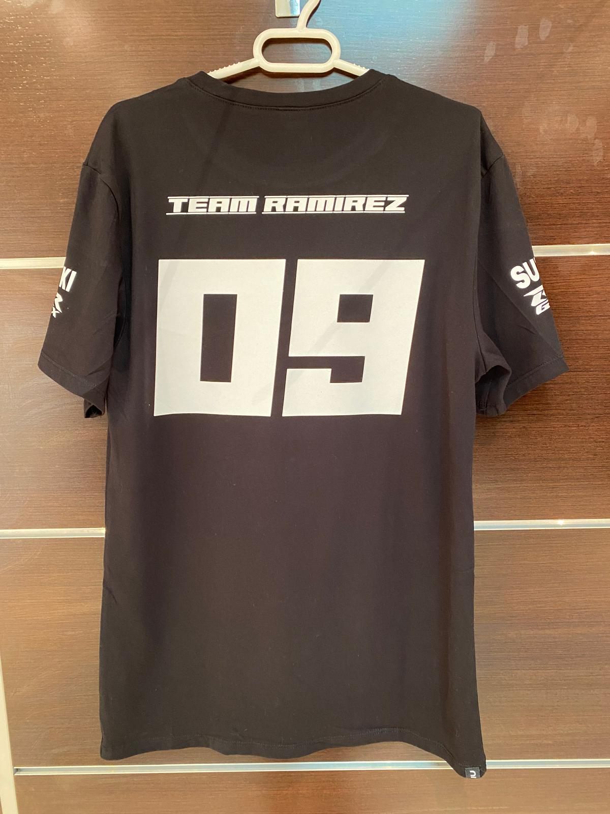 Camiseta personalizada de equipo de motociclismo